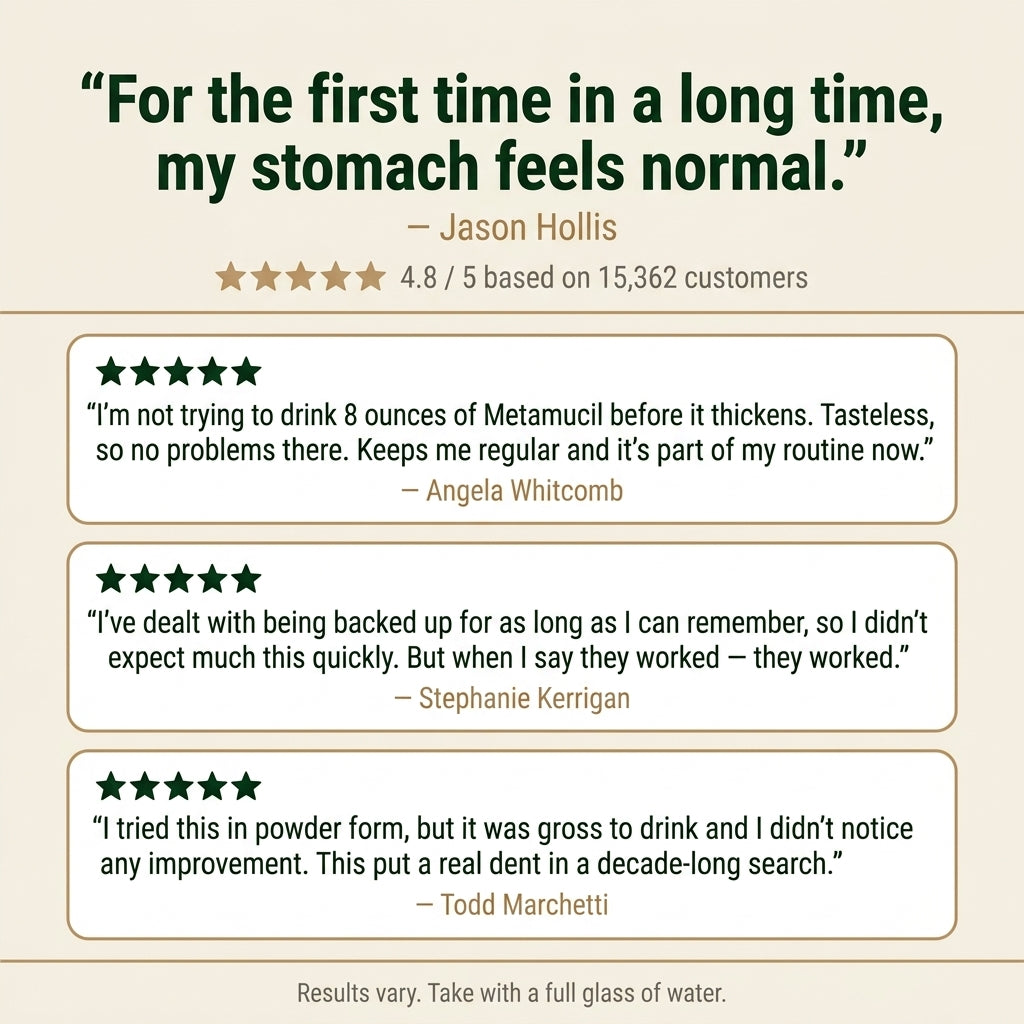 Unstrain 3-in-1 Psyllium Fiber MAX Capsules for Digestive, Heart & Blood Sugar Support